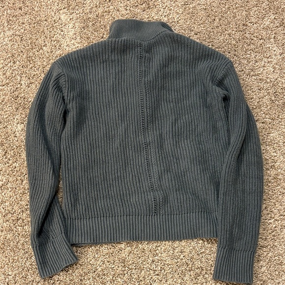 Pact Women's blue collar Sweater 100% organic cotton - Picture 7 of 15